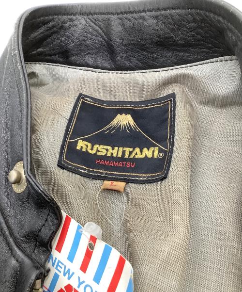 KUSHITANI（クシタニ）KUSHITANI (クシタニ) レザーつなぎ ブラック サイズ:Lの古着・服飾アイテム