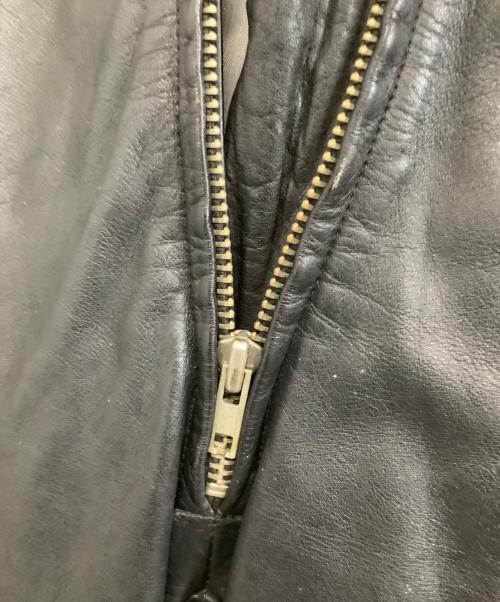 KUSHITANI（クシタニ）KUSHITANI (クシタニ) レザーつなぎ ブラック サイズ:Lの古着・服飾アイテム