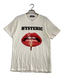 PLAY BOY×Hysteric Glamour（プレイボーイ×ヒステリックグラマー）の古着「半袖カットソー　LIP TEE」｜ホワイト