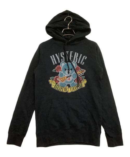Hysteric Glamour（ヒステリックグラマー）Hysteric Glamour (ヒステリックグラマー) プルオーバーパーカー　RECIPE OF TIRAMISU HOODIE ブラック サイズ:freeの古着・服飾アイテム