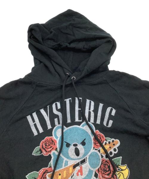 Hysteric Glamour（ヒステリックグラマー）Hysteric Glamour (ヒステリックグラマー) プルオーバーパーカー　RECIPE OF TIRAMISU HOODIE ブラック サイズ:freeの古着・服飾アイテム