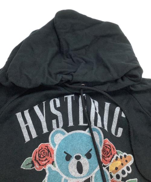 Hysteric Glamour（ヒステリックグラマー）Hysteric Glamour (ヒステリックグラマー) プルオーバーパーカー　RECIPE OF TIRAMISU HOODIE ブラック サイズ:freeの古着・服飾アイテム