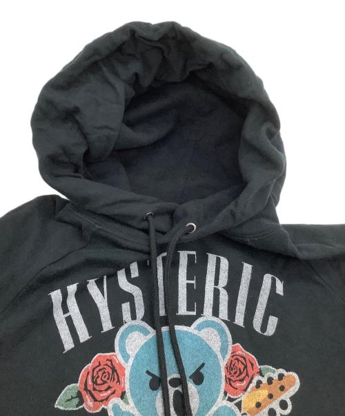 Hysteric Glamour（ヒステリックグラマー）Hysteric Glamour (ヒステリックグラマー) プルオーバーパーカー　RECIPE OF TIRAMISU HOODIE ブラック サイズ:freeの古着・服飾アイテム