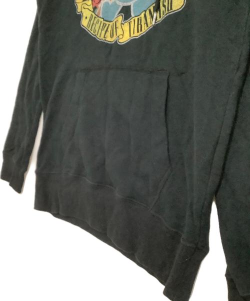 Hysteric Glamour（ヒステリックグラマー）Hysteric Glamour (ヒステリックグラマー) プルオーバーパーカー　RECIPE OF TIRAMISU HOODIE ブラック サイズ:freeの古着・服飾アイテム