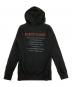 Hysteric Glamour (ヒステリックグラマー) プルオーバーパーカー　RECIPE OF TIRAMISU HOODIE ブラック サイズ:free：7000円
