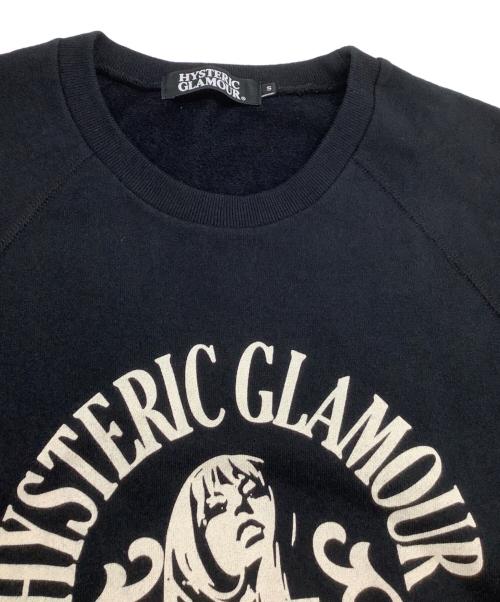 Hysteric Glamour（ヒステリックグラマー）Hysteric Glamour (ヒステリックグラマー) クルーネックスウェット　EMBLEM VIP ブラック サイズ:Sの古着・服飾アイテム