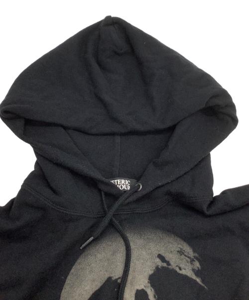 Hysteric Glamour（ヒステリックグラマー）Hysteric Glamour (ヒステリックグラマー) プルオーバーパーカー　skull berry hoodie ブラック サイズ:Sの古着・服飾アイテム