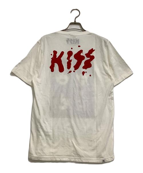 Hysteric Glamour（ヒステリックグラマー）Hysteric Glamour (ヒステリックグラマー) 半袖T KISS ホワイト サイズ:Mの古着・服飾アイテム