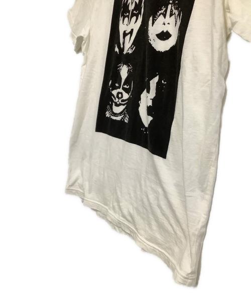 Hysteric Glamour（ヒステリックグラマー）Hysteric Glamour (ヒステリックグラマー) 半袖T KISS ホワイト サイズ:Mの古着・服飾アイテム
