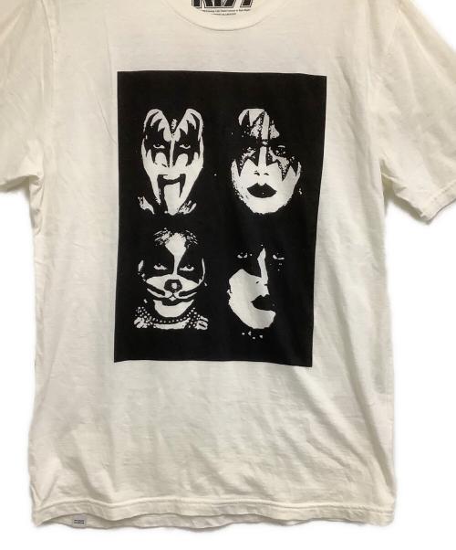 Hysteric Glamour（ヒステリックグラマー）Hysteric Glamour (ヒステリックグラマー) 半袖T KISS ホワイト サイズ:Mの古着・服飾アイテム
