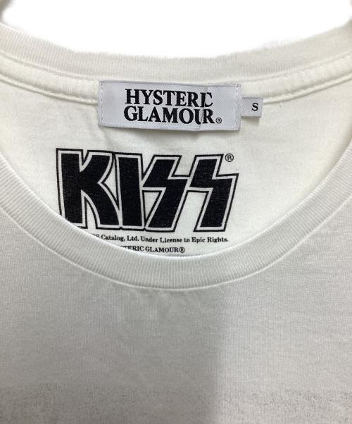 Hysteric Glamour（ヒステリックグラマー）Hysteric Glamour (ヒステリックグラマー) 半袖Tシャツ ホワイト サイズ:Sの古着・服飾アイテム