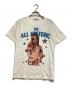 Hysteric Glamour（ヒステリックグラマー）の古着「半袖Tシャツ　KISS」｜ホワイト