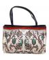 ETRO（エトロ）の古着「トートバッグ ペイズリー」｜ホワイト×レッド