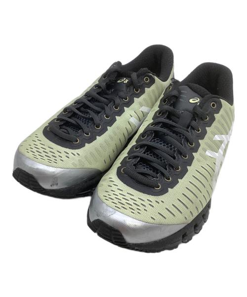 asics（アシックス）asics (アシックス) ランニングシューズ イエロー サイズ:26.5の古着・服飾アイテム