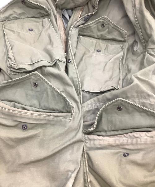 ALPHA（アルファ）ALPHA (アルファ) ミリタリーコート　COLD WEATHER MAN'S FIELD OG-107 カーキ サイズ:XLの古着・服飾アイテム