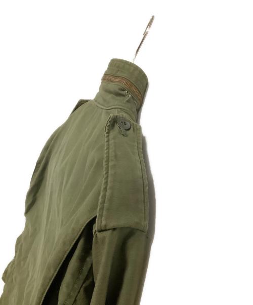 ALPHA（アルファ）ALPHA (アルファ) ミリタリーコート　COLD WEATHER MAN'S FIELD OG-107 カーキ サイズ:XLの古着・服飾アイテム