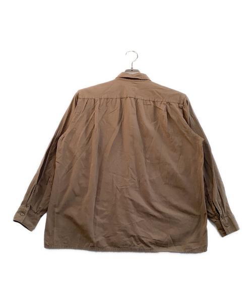 COMOLI（コモリ）COMOLI (コモリ) 長袖シャツ　コットンネルオープンカラーシャツ　16AW ベージュ サイズ:2の古着・服飾アイテム