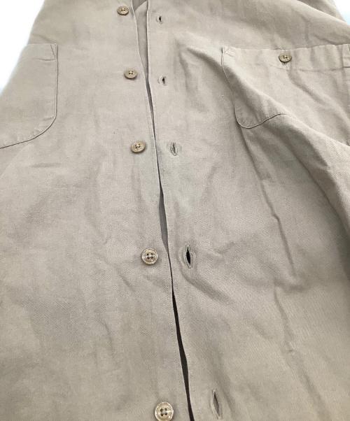 COMOLI（コモリ）COMOLI (コモリ) 長袖シャツ　コットンネルオープンカラーシャツ　16AW ベージュ サイズ:2の古着・服飾アイテム