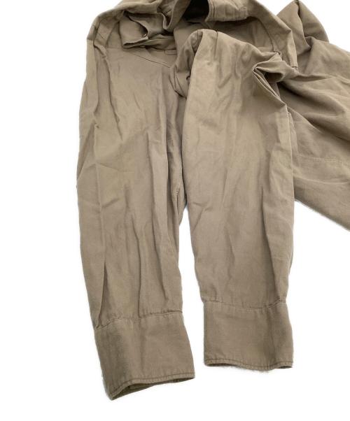 COMOLI（コモリ）COMOLI (コモリ) 長袖シャツ　コットンネルオープンカラーシャツ　16AW ベージュ サイズ:2の古着・服飾アイテム