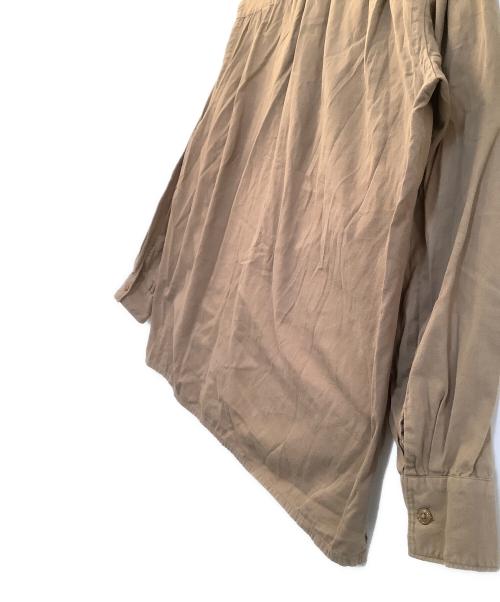 COMOLI（コモリ）COMOLI (コモリ) 長袖シャツ　コットンネルオープンカラーシャツ　16AW ベージュ サイズ:2の古着・服飾アイテム