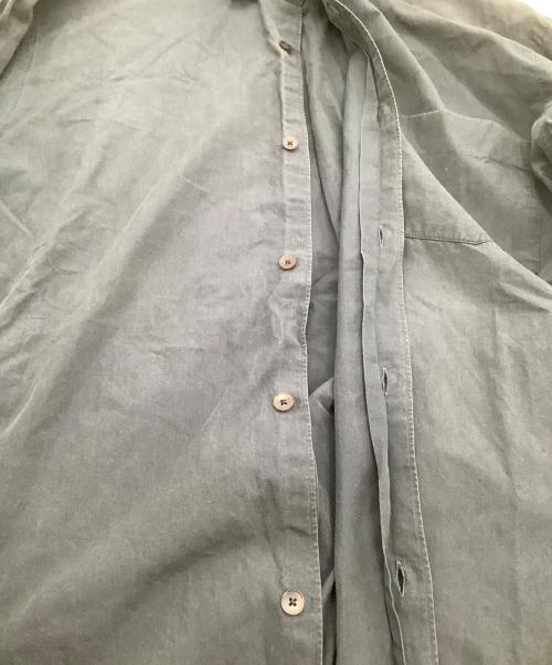 COMOLI（コモリ）COMOLI (コモリ) 長袖シャツ　レギュラーカラードレスシャツ ネイビー サイズ:2の古着・服飾アイテム