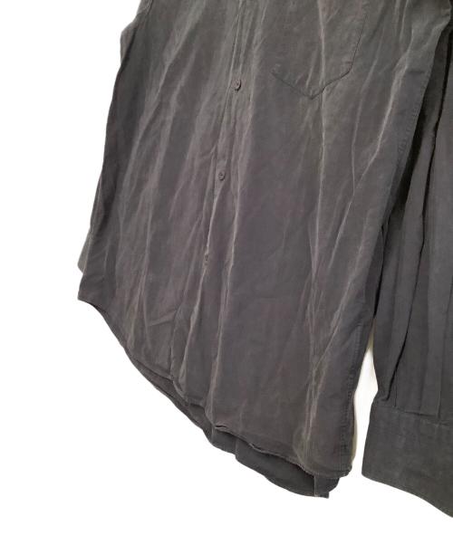 COMOLI（コモリ）COMOLI (コモリ) 長袖シャツ　レギュラーカラードレスシャツ ネイビー サイズ:2の古着・服飾アイテム