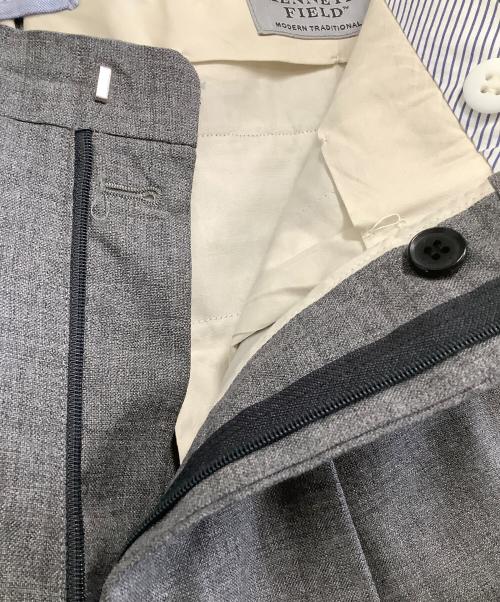 kenneth field（ケネスフィールド）kenneth field (ケネスフィールド) スラックス グレー サイズ:31の古着・服飾アイテム
