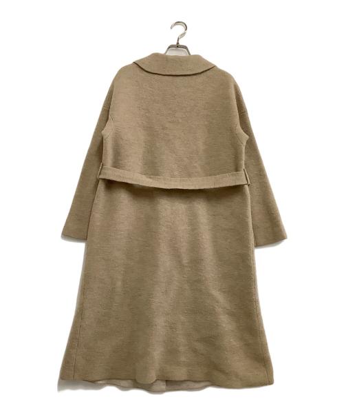 45R（フォーティファイブ・アール）45R (フォーティファイブ・アール) ウールコート ベージュ サイズ:2の古着・服飾アイテム