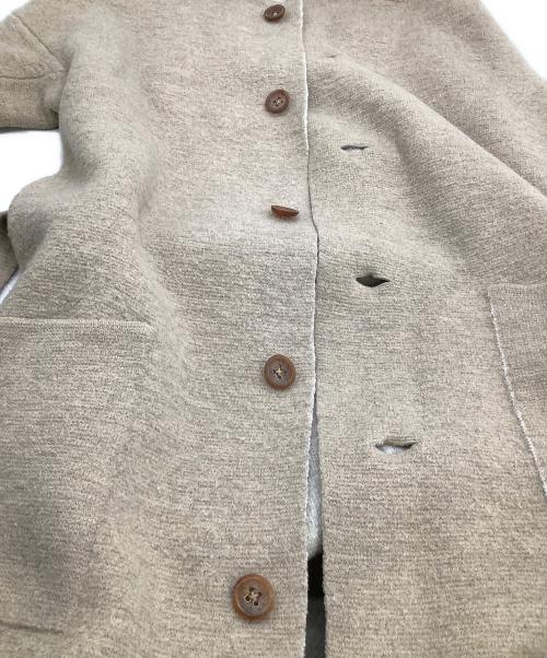 45R（フォーティファイブ・アール）45R (フォーティファイブ・アール) ウールコート ベージュ サイズ:2の古着・服飾アイテム