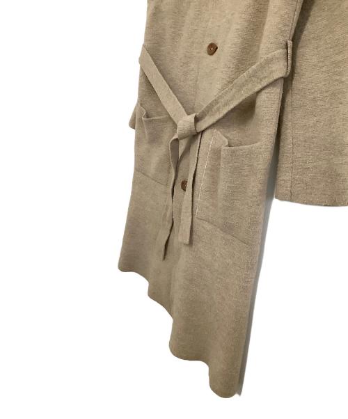 45R（フォーティファイブ・アール）45R (フォーティファイブ・アール) ウールコート ベージュ サイズ:2の古着・服飾アイテム