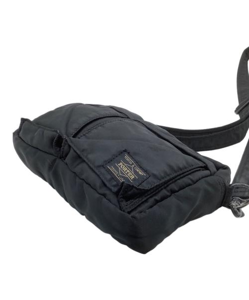 PORTER（ポーター）PORTER (ポーター) ナイロンショルダーバッグ ブラックの古着・服飾アイテム