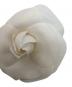 CHANEL (シャネル) コサージュ カメリア ホワイト：10000円