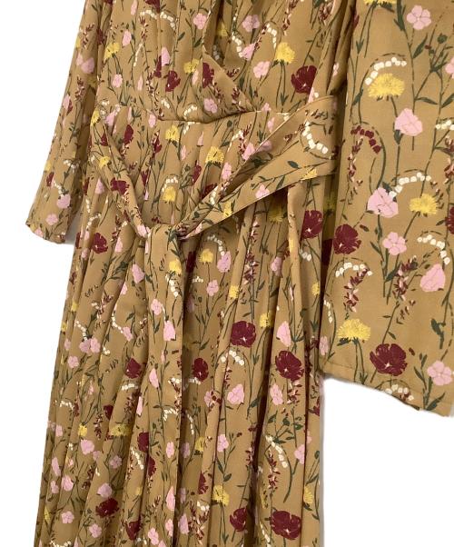 MARIHA（マリハ）MARIHA (マリハ) 長袖ワンピース ブラウン サイズ:表記なしの古着・服飾アイテム