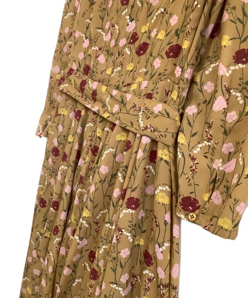 MARIHA（マリハ）MARIHA (マリハ) 長袖ワンピース ブラウン サイズ:表記なしの古着・服飾アイテム