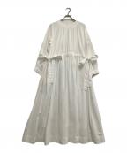 emmi atelierエミアトリエ）の古着「長袖ワンピース」｜ホワイト