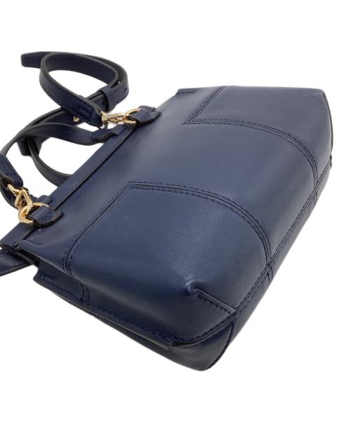TORY BURCH（トリーバーチ）TORY BURCH (トリーバーチ) ミニショルダーバッグ 	ブロックTサッチェル ネイビーの古着・服飾アイテム