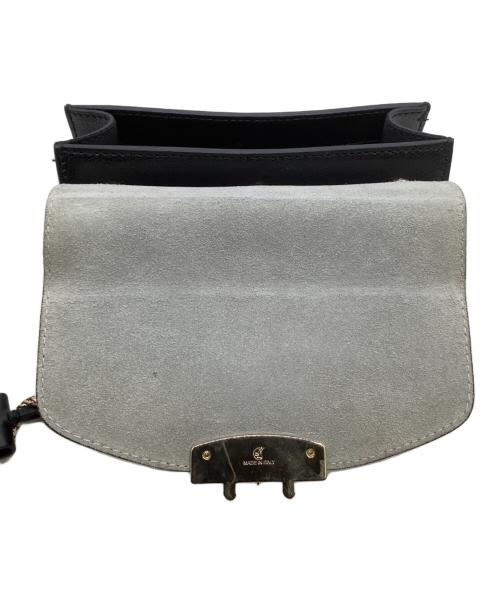 FURLA（フルラ）FURLA (フルラ) チェーンショルダーバッグ　メトロポリス　ヒョウ柄 ブラックの古着・服飾アイテム