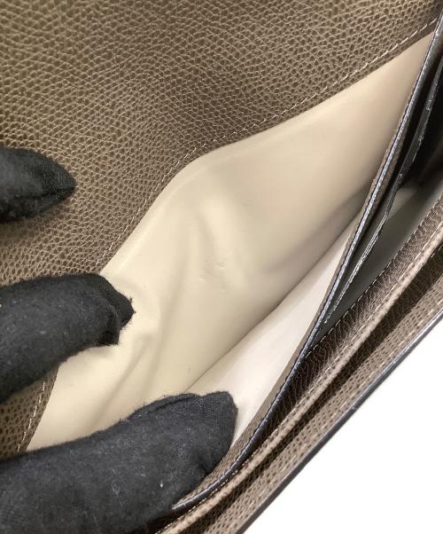 Valextra（ヴァレクストラ）Valextra (ヴァレクストラ) チェーンウォレット  イジィデ ブラウンの古着・服飾アイテム