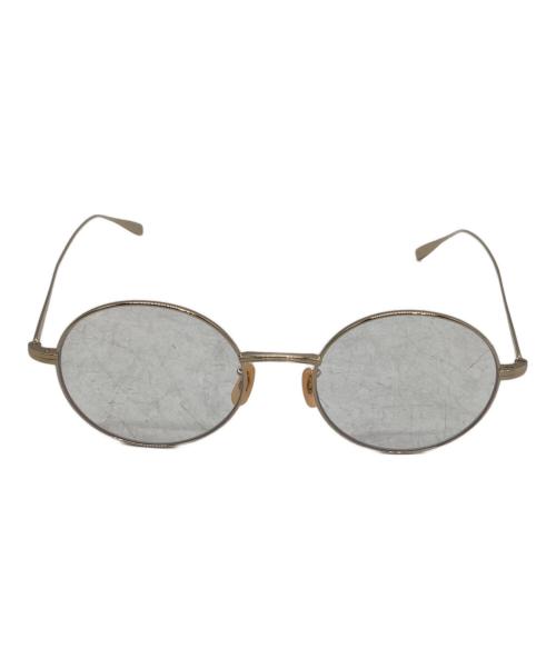 BJ Classic Collection（ビージェイクラッシックコレクション）BJ Classic Collection (ビージェイクラッシックコレクション) 伊達眼鏡 ゴールドカラーの古着・服飾アイテム