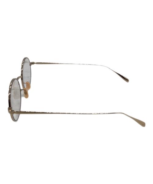 BJ Classic Collection（ビージェイクラッシックコレクション）BJ Classic Collection (ビージェイクラッシックコレクション) 伊達眼鏡 ゴールドカラーの古着・服飾アイテム