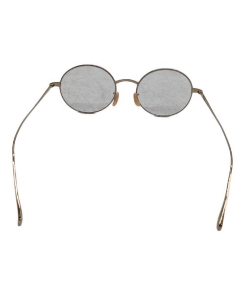 BJ Classic Collection（ビージェイクラッシックコレクション）BJ Classic Collection (ビージェイクラッシックコレクション) 伊達眼鏡 ゴールドカラーの古着・服飾アイテム