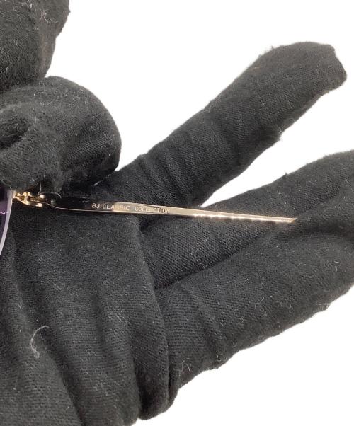 BJ Classic Collection（ビージェイクラッシックコレクション）BJ Classic Collection (ビージェイクラッシックコレクション) 伊達眼鏡 ゴールドカラーの古着・服飾アイテム