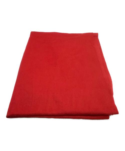 JOHNSTONS OF ELGIN（ジョンストンズオブエルガン）JOHNSTONS OF ELGIN (ジョンストンズオブエルガン) マフラー レッドの古着・服飾アイテム