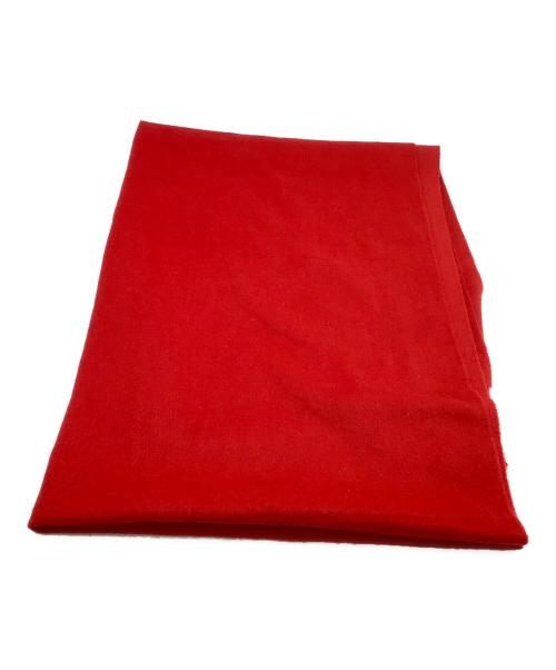 JOHNSTONS OF ELGIN（ジョンストンズオブエルガン）JOHNSTONS OF ELGIN (ジョンストンズオブエルガン) マフラー レッドの古着・服飾アイテム