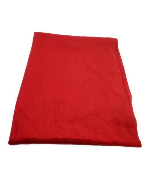 JOHNSTONS OF ELGIN（ジョンストンズオブエルガン）JOHNSTONS OF ELGIN (ジョンストンズオブエルガン) マフラー レッドの古着・服飾アイテム