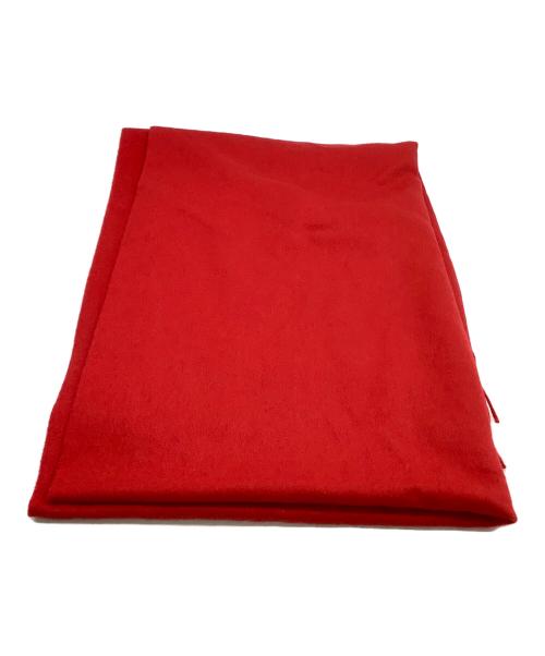 JOHNSTONS OF ELGIN（ジョンストンズオブエルガン）JOHNSTONS OF ELGIN (ジョンストンズオブエルガン) マフラー レッドの古着・服飾アイテム