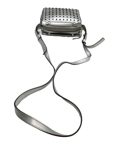 TOD'S（トッズ）TOD'S (トッズ) ショルダーバッグ　ゴンミーニ シルバーの古着・服飾アイテム