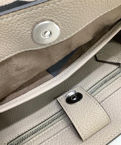 bonaventura（ボナベンチュラ）bonaventura (ボナベンチュラ) ミアトートバッグ27 ベージュの古着・服飾アイテム