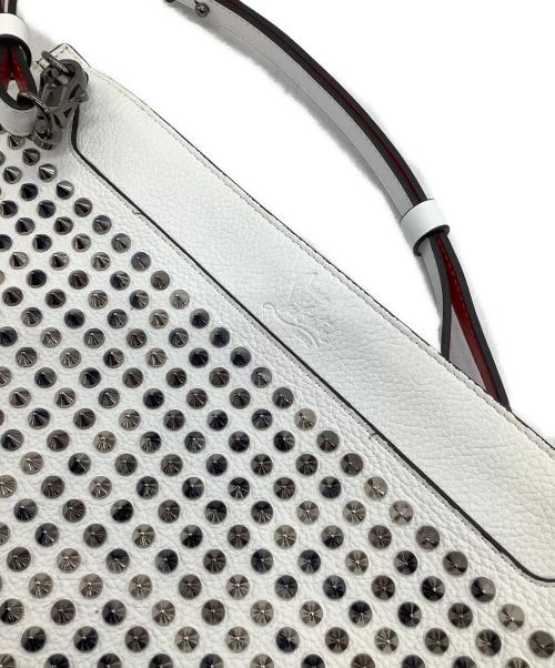 Christian Louboutin（クリスチャン・ルブタン）Christian Louboutin (クリスチャン・ルブタン) ショルダーバッグ スカイポーチ ホワイトの古着・服飾アイテム