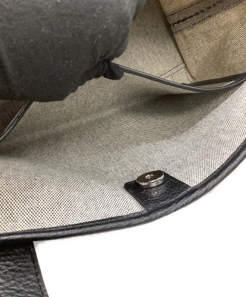 PELLE MORBIDA（ペッレモルビダ）PELLE MORBIDA (ペッレモルビダ) ハンドバッグ ブラックの古着・服飾アイテム